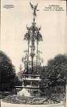 CPA Fecamp Fontaine en fer forge Square de la Benedictine 