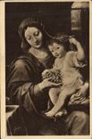 CPA Musee du Louvre Mignard La Vierge a la grappe 