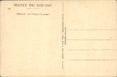 CPA Musee du Louvre Mignard La Vierge a la grappe 