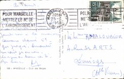 CPA Marseille Quai des Berges 