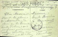 CPA Marseille Le Quai de la Joliette et la Cathedrale 