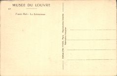 CPA Musee du Louvre Frantz Hals La Bohemienne 