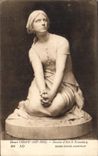CPA Henri Chapu 1833 1891 Jeanne d'Arc a Domremy Musee Conde Chantilly 
