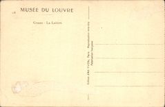 CPA Musee du Louvre Greuze La Laitiere 