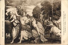 CPA Musee du Louvre Ecole Venitienne Caliari Paolo dit Paul Veronese L'Incendie de Sodome 