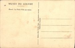 CPA Russel La Petite Fille aux cerises 