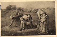 CPA Millet Les Glaneuses 