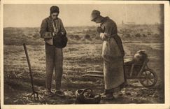 CPA Millet L'Angelus 