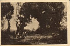 CPA Corot Danse des Nymphes 