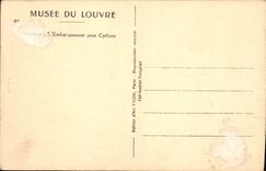 CPA L'Embarquement pour Cythere 