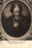 CPA Musee du Louvre Ecole Hollandaise Rembrandt Harmentz Van Ryn Portrait d'un Vieillard 