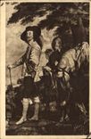 CPA Van Dyck Charles Roi d'Angleterre 