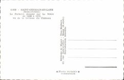 CPA Saint Germain en Laye Seine et Oise Le Parterre dessine par Le Notre vu de la Terrasse du Chatea