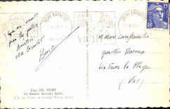 CPA Vichy La Source Grande Grille Le Coeur et Lucien Woog arch 