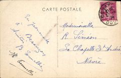 CPA Besancon Doubs La Porte Rivotte 