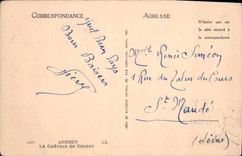 CPA Annecy Le Chateau de Duingt 