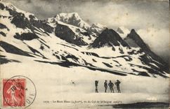 CPA Le Mont Blanc vu du Col de la Seigne 