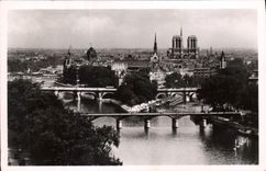 CPA Paris La Cite Notre Dame et les ponts 