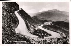 CPA Le Cantal pittoresque La Grand Tournant du Puy Mary 