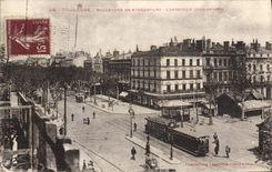 CPA Toulouse Boulevard de Strasbourg Carrefour Jean Jaures 