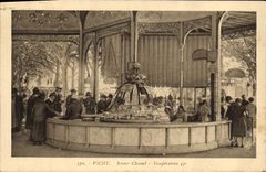 CPA Vichy Source Chomet 