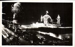 CPA Nice Jetee Promenade Feerie Nocturne 