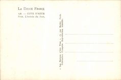 CPA Cote d'Azur Nice L'Entree du Port 