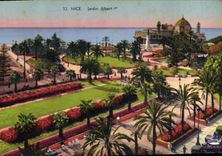 CPA Nice Jardin Albert 