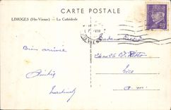 CPA Limoges Hte Vienne La Cathedrale
