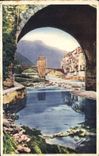 CPA Sospel Le Vieux pont sur La Bevera 