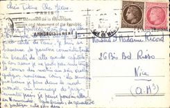 CPA Paris Place et Monument de la Republique