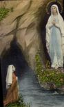 CPA Lourdes L'Apparition 
