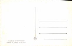 CPA Foret de Fontainebleau Chateau du Prieure vu du Parc 