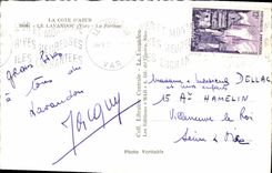 CPA La Cote d'Azur Le Lavandou Var La Faviure