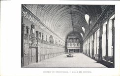 CPA Chateau de Merrefonds Salle des Preuses 