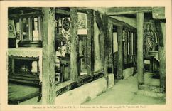 CPA Berceau de St Vincent de Paul interieur de la Maison ou naquit St Vincent de Paul 