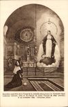 CPA Deuxieme apparition de la Vierge de la medaille miraculeuse a la Venerable Soeur Catherine Labou