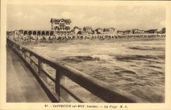 CPA Capbreton sur Mer Landes la Plage 