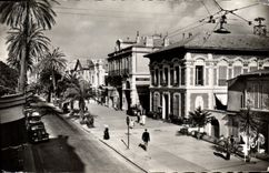 CPA Hyeres Var Avenue de Belgique la Poste 