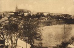 CPA Fanjeaux vue generale 