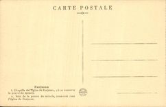 CPA Fanjeaux Chapelle de l'Eglise de Fanjeaux ou se conserve la Poutre du Miracle Bois de la Poutre 