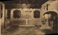 CPA Fanjeaux Interieur de la Chambre de Saint Dominique 