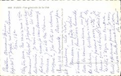 CPA Paris vue generale de la Cite 