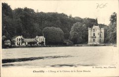 CPA Chantilly l'Etang et le Chateau de la Reine Blanche 