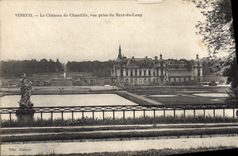 CPA Vineuil le Chateau de Chantilly vue prise du Saut du Loup 
