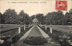 CPA Chateau de Chantilly l'Ile d'Amour 