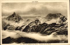 CPA Les Alpes sur le Plateau de Paris Chaine de la Meije 