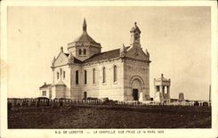 CPA N D de Lorette la Chapelle vue prise le 19 Mars 1925 
