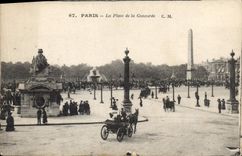 CPA Paris la place de la Concorde 