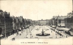 CPA Bordeaux Allees de Tourny 